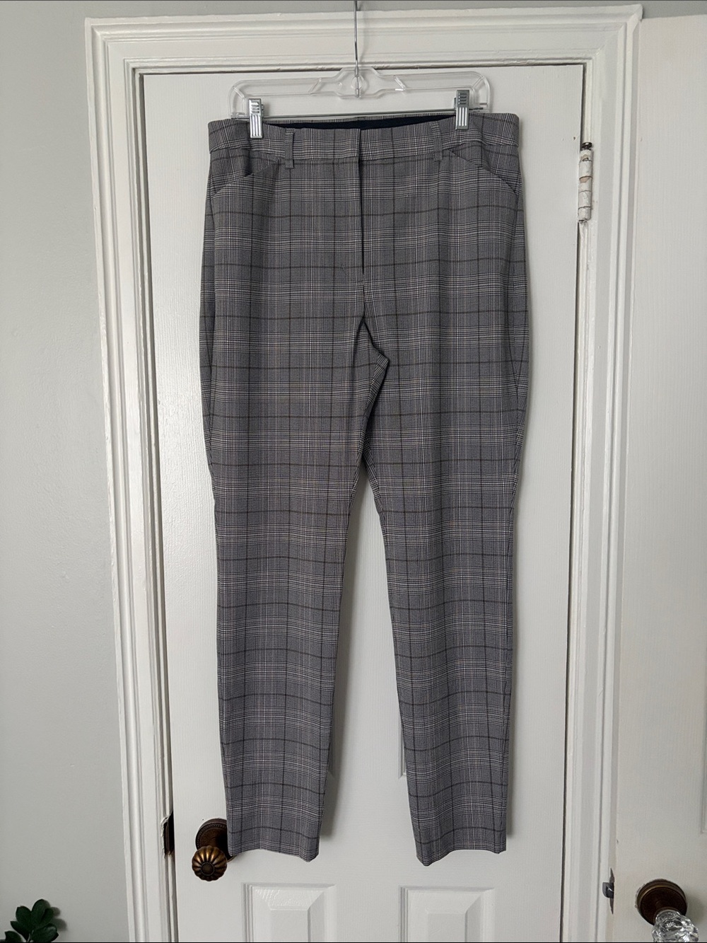Express Gray Plaid Women's Dress Pants